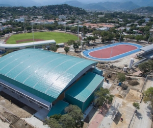 Los coliseos de la villa olímpica serán centros de acopio durante la cuarentena.