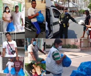 Labor realizada con ayuda de la policía.