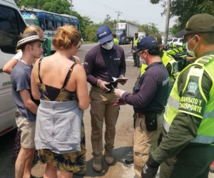 Durante este fin de semana se establecieron 371 comparendos por convivencia social; 135 por tránsito y 63 vehículos fueron inmovilizados.