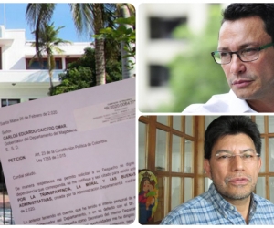 Desde febrero fue radicada una solicitud del denunciante para reunirse con Carlos Caicedo a través de la Comisión de Moralización.
