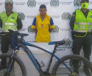 Hombre capturado en el barrio Tayrona.