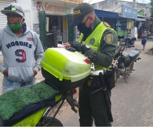 Comparendo en municipio del Magdalena.