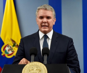 Iván Duque, presidente de Colombia