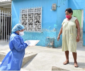 Intervenciones en los barrios de la ciudad de Santa Marta.