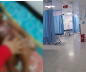 La pequeña estuvo del 'timbo al tambo' y por fin pudo ser trasladada al hospital Julio Méndez Barreneche.