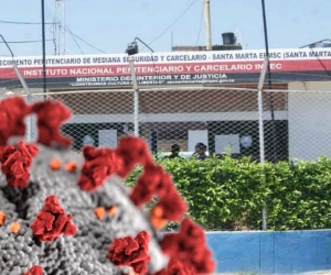 Se confirman dos casos de coronavirus en la cárcel de Santa Marta.