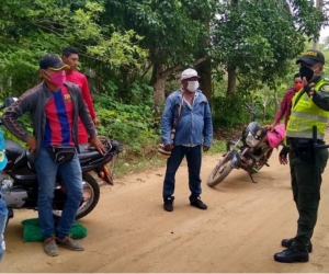 Controles en la zona rural.