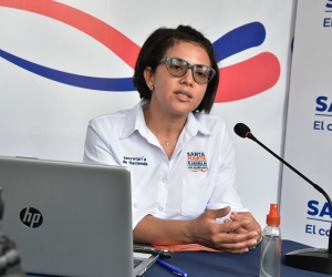 Ingrid Llanos, secretaria de Hacienda.