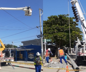 Esta importante obra de mejoramiento consiste en la ejecución de un nuevo circuito que permitirá una redistribución de cargas entre los circuitos Ciénaga Norte y Ciénaga Centro.