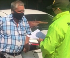 Hombre capturado en el 11 de Noviembre.