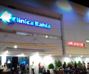 Fachada de la clínica Bahía, en Santa Marta. Imagen de referencia.