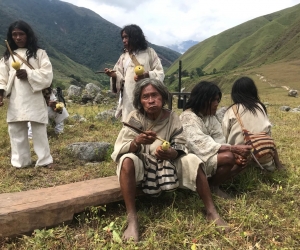 Indígenas de la Sierra Nevada de Santa Marta.