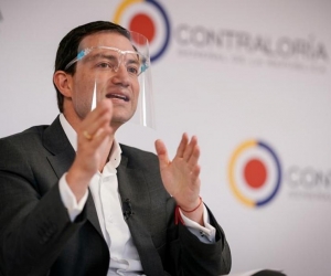Carlos Felipe Córdoba, contralor general de la República.