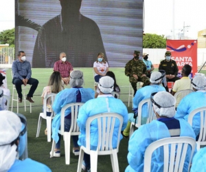 Lanzamiento del programa ‘Santa Marta es Salud y Vida’.