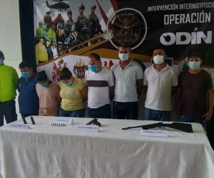 Capturados en Guachaca.