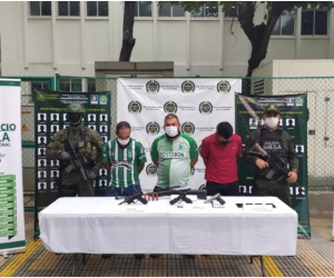 Según las autoridades con estas capturas le dan un duro golpe a la estructura del Grupo Delincuencial Organizado “Los Pachenca’.