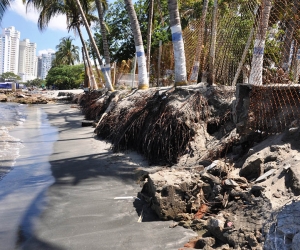 Erosión en Playa Salguero será abordada en medio de declaratoria de calamidad pública.