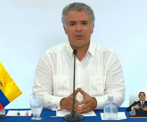 Iván Duque, presidente de Colombia.