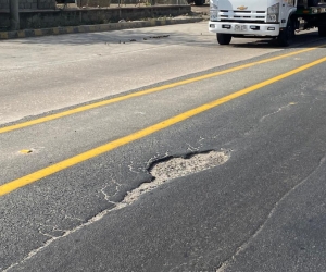  Este viernes se hizo una visita de inspección para verificar el estado actual de la vía Santa Marta - Barranquilla.