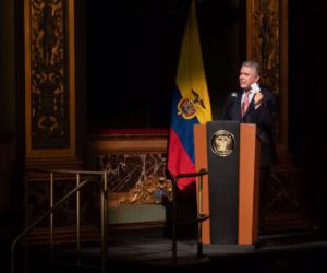 El presidente Duque advirtió que seguirá denunciando a la dictadura.