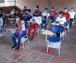 La cartera de Educación indicó que son cerca de 70 mil estudiantes que volvieron a las aulas en el departamento. 