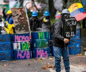 Primera Línea en Bogotá