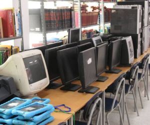 Computadores recolectados en colegios del Distrito.