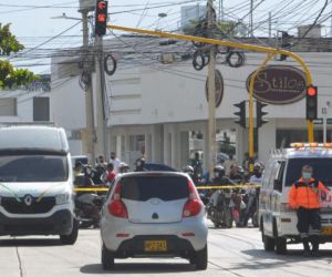 En pleno centro ocurrió el homicidio. 