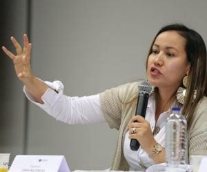 Carolina Corcho, vicepresidente de la Federación Médica Colombiana.