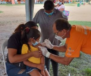 Vacunación en el Magdalena.