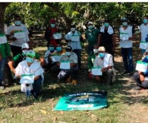 Los talleres que realiza CuidAgro con el apoyo del ICA, se llevan a cabo en Santa Marta y Ciénaga.