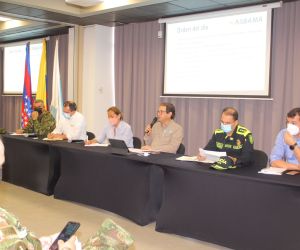 Reunión del PMU realizado en Santa Marta para controlar el Fusarium R4.