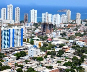 Panorámica de Santa Marta.