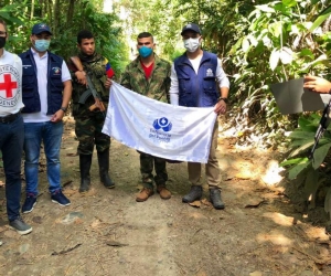 Liberación del soldado Ever Andrey Castro.