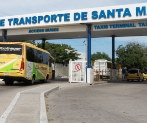 Terminal de Transporte de Santa Marta.