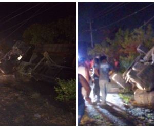 Accidente ocurrido en el oriente de Santa Marta dejó sin energía gran parte de esta zona.