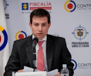 El Contralor de la República, Felipe Córdoba.
