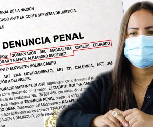 La diputada radicó una denuncia penal contra el actual gobernador del Magdalena.