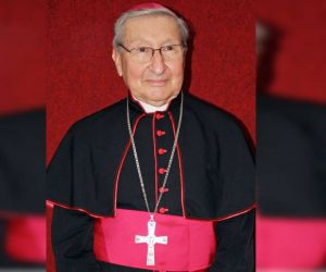 Monseñor Ugo Puccini Banfi regresará a casa después de enfrentar el covid-19.