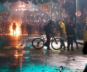 Protestas en Colombia.