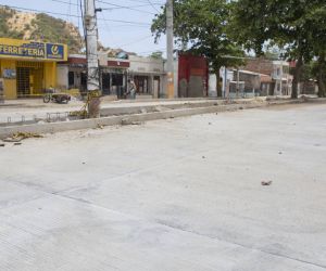 Obras en la calle 30.