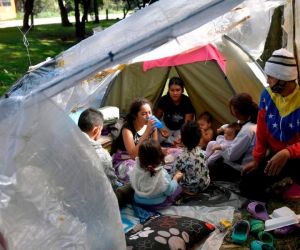 Migrantes venezolanos.