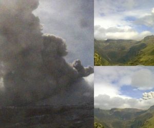 Volcán Nevado del Ruiz.