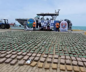 Marihuana decomisada.