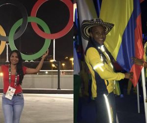 La magdalenense desfiló en la clausura de los Juegos Olímpicos de Río con la delegación colombiana.