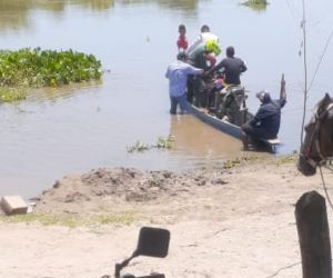 La víctima fue trasladada al hospital de Magangué. 