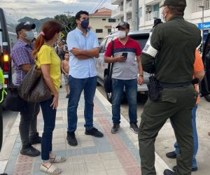 La Policía acudió al lugar pero ya el atraco se había perpetrado.