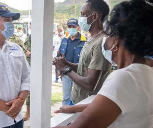 Iván Duque en Providencia.