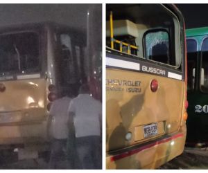 En la noche de este sábado fue el atentado con granada en buses de Barranquilla.