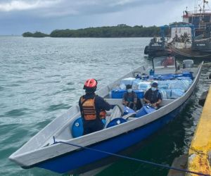 Operativo en San Andrés.